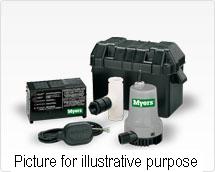 Myers MBSP Battery Operated Back-up Sump Pump System
