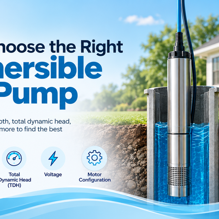 How to Choose the Right Submersible Well Pump
