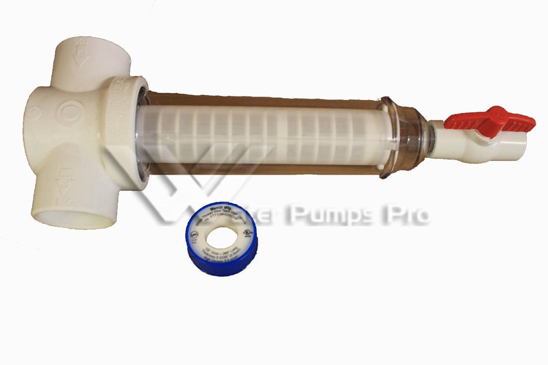 Merrill 1.5-100-F Sediment Trapper – 1-1/2" pipe, 100 mesh