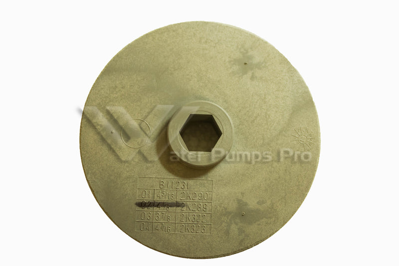 Goulds 2K289 Impeller for HSC & HSJ/SJ Series Pumps
