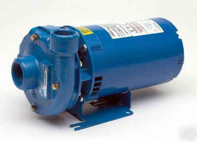 Goulds 1AI20534 Closed Coupled Centrifugal Pump – 1/2 HP, Three Phase, 208-230/460V, All Iron, TEFC