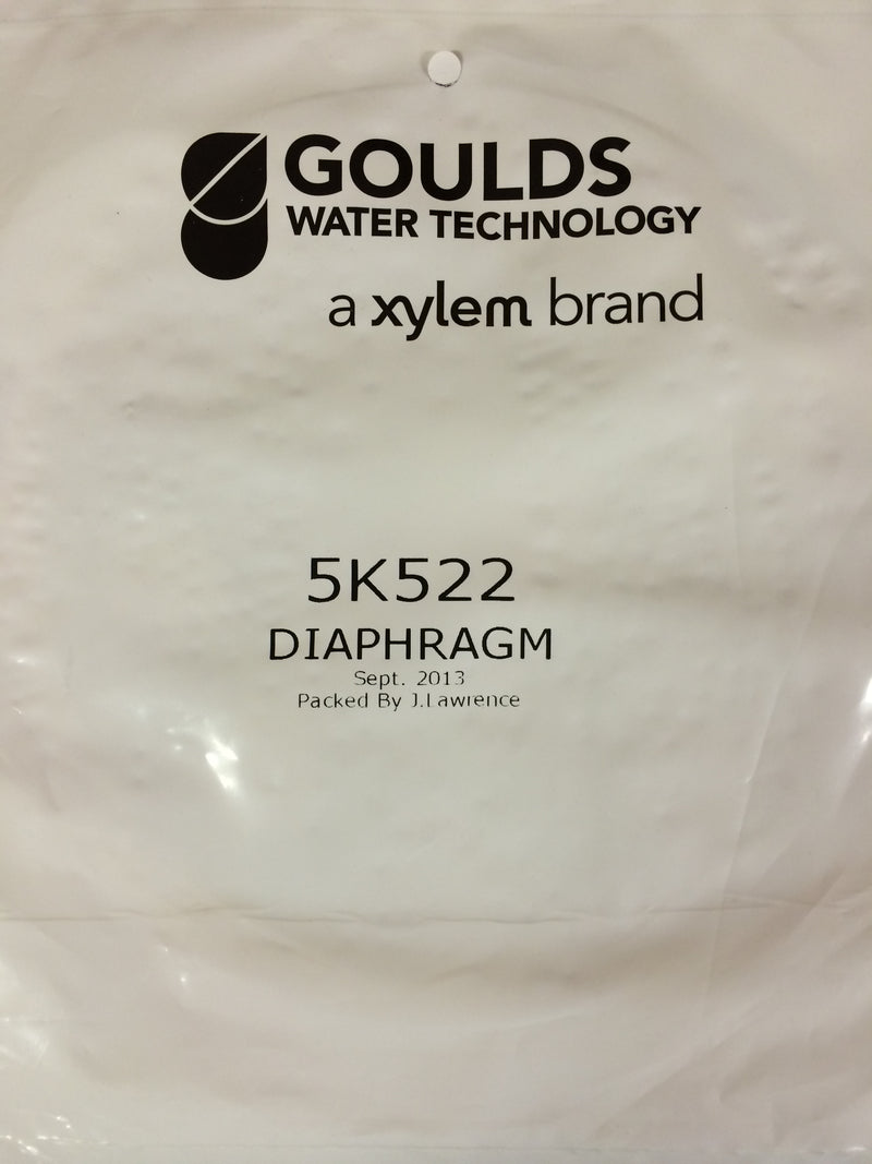 Goulds 5K522 Diaphragm for GT Irrigator Pumps