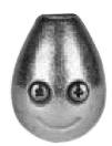 Goulds A2WTC Conery Weight, Zinc-Plated Cord Weight
