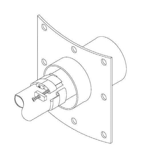 Goulds A8-46AS Aluminum Sleeve with Link Seal 4" PVC