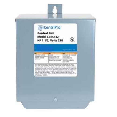 Goulds CB30412CR Submersible Pump Control Box 3HP 230V 1 Phase