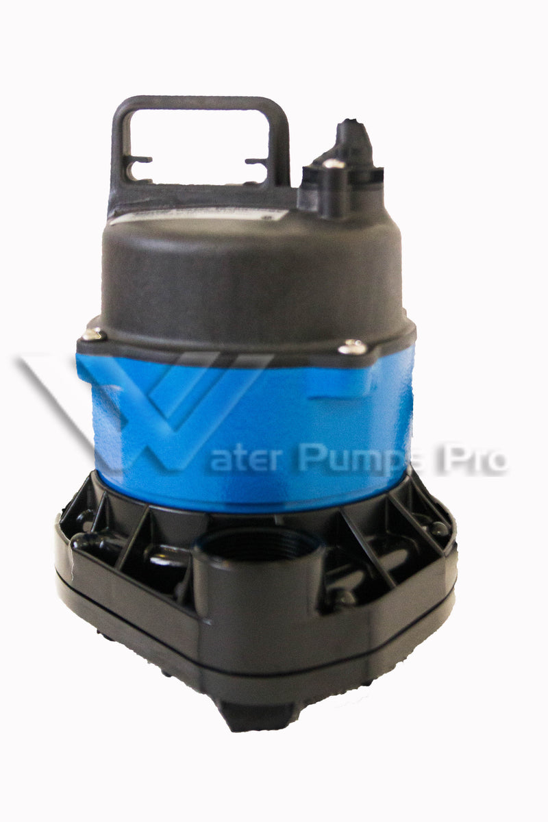 Goulds EP0512F, Model 3871 – Submersible Effluent Pump, 1/2 HP, 230 Volts, 1 Phase, 1-1/2" NPT Discharge, 60 GPM Max, Manual, 20 ft Cord
