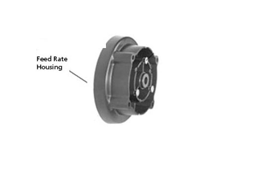 Stenner FC5D0OS Feed Rate housing with Roller Clutch Seal &Rivet