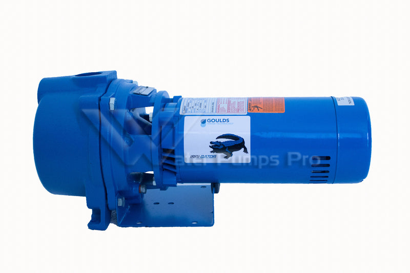 Goulds GT303TE IRRI-GATOR Self-Priming Centrifugal Pump – 105 GPM, 3 HP, 208-230/460V, Three-Phase, TEFC, 1-1/2" NPT