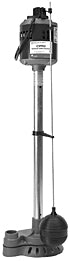 Goulds CVP03 1/3HP 115V Vertical Sump Pump 3/8" Solids