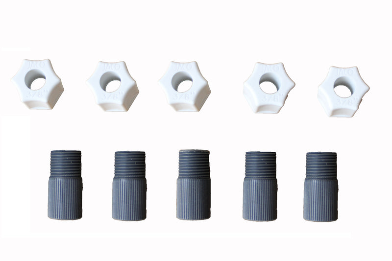 Stenner MCADPTR Connecting Nut 3/8" with Adapter 5 pack