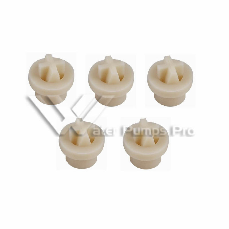 Stenner MCCVDB0 5-PK Santoprene Check Valve Duckbill