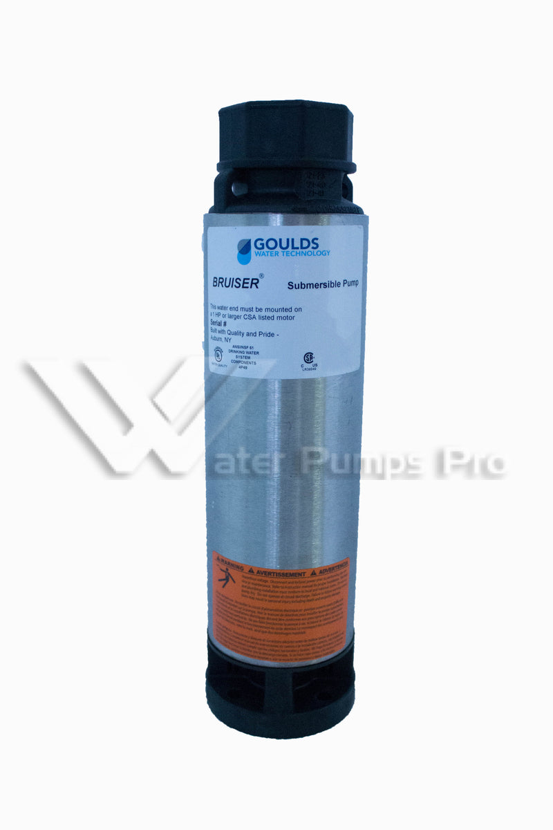 Goulds 10HS07 – 10 GPM, 3/4 HP Required, 14-Stage, 4" Submersible Well Pump End (Motor Not Included)