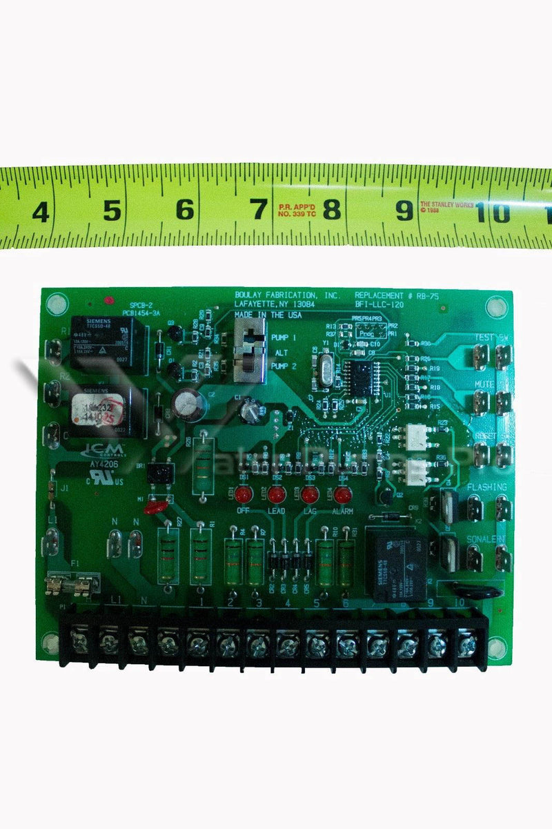 Goulds RB-75 - Duplex logic control board