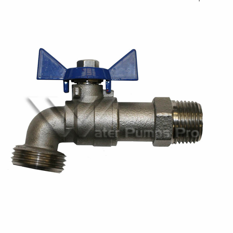 Merrill SSBD75 3/4" Stainless Steel Boiler Drain with Hose Bibb