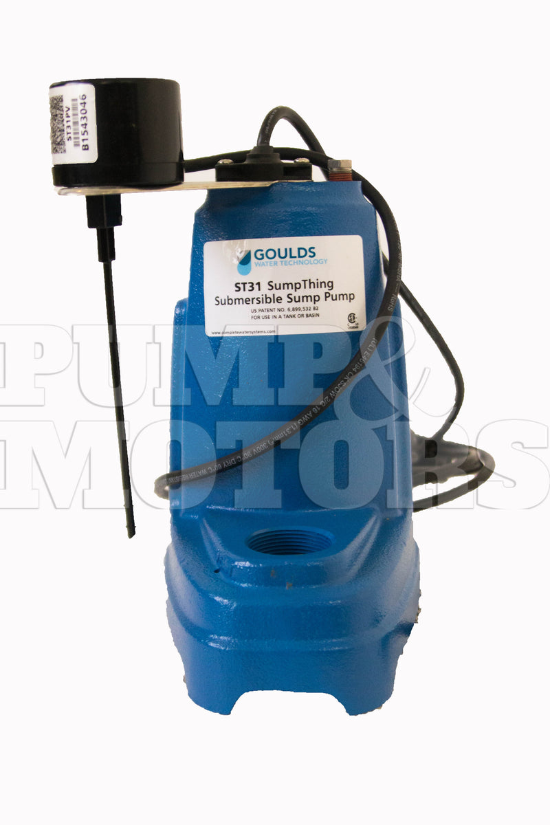 Goulds ST71PV 3/4HP Submersible Sump Pump. Replaced by PE51P1.