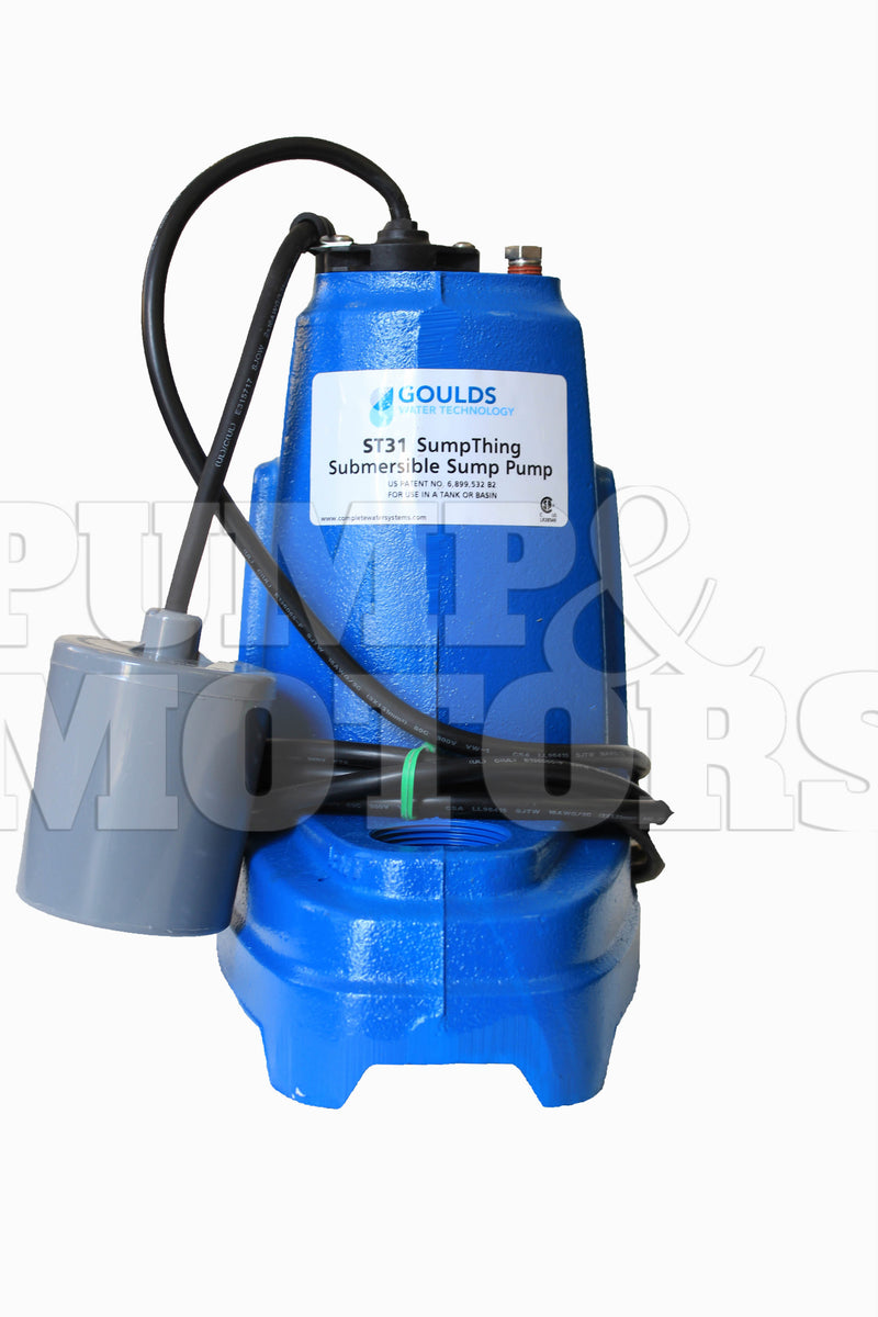 Goulds ST51P1F 1/2HP Submersible Sump/Effluent Pump 115V