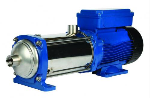 Goulds 3HM09N15T6ZBQE – Multi-Stage Booster Pump, e-HM Series, 2 HP, 575V, Three-Phase, 9-Stage, 1" NPT Discharge, Stainless Steel