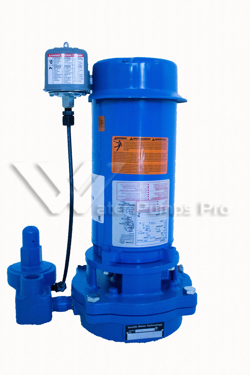 GOULDS VJ07 3/4 HP Vertical Deep Water Well Jet Pump 1 Stage 1PH