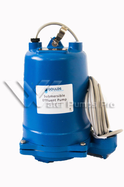 Goulds WE0538HH 1/2 HP 200V Submersible Effluent Pump High Head