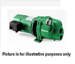 Myers HC50 CONVERTIBLE SINGLE STAGE PUMP 1/2 HP 115/230 VOLTS - Click Image to Close