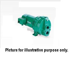 Myers HJ50S-1 Shallow Water Well Single Stage Pumps, 1/2 HP