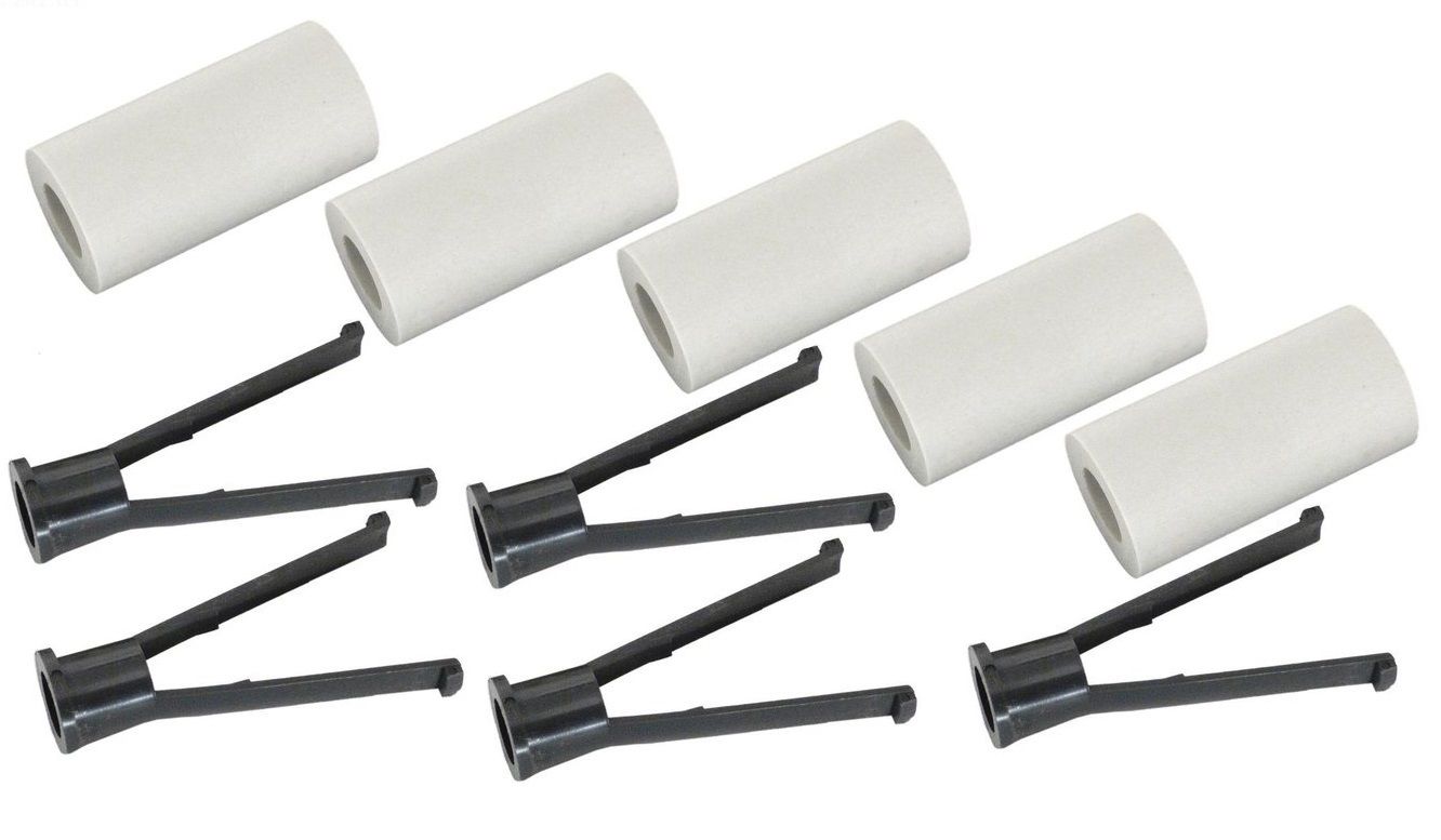 MCMACW0 Stenner Ceramic Weight with 1/4" Clip - Pack of 5 - Click Image to Close