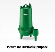 Myers MW200D-53 " MW Series Double Seal Sewage Pumps (2" Solids)