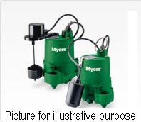 Myers SSM33IPV-1 "SSM33I Series Sump pumps" 1/3 HP, 1PH, 115 V - Click Image to Close