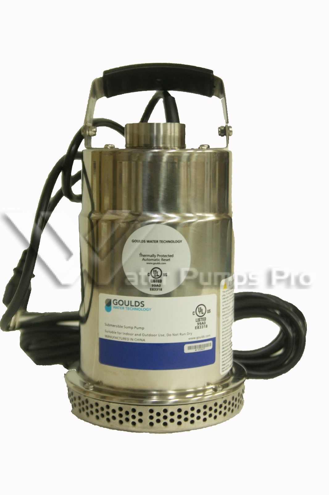 Goulds STS31M 1/3HP 115V Submersible Sump Pump