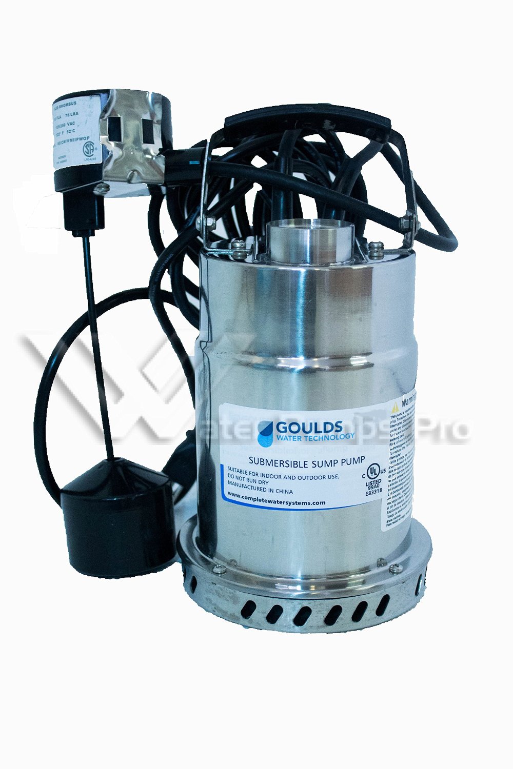Goulds STS21M 1/4HP 115V Submersible Sump Pump 1 Phase Automatic - Click Image to Close