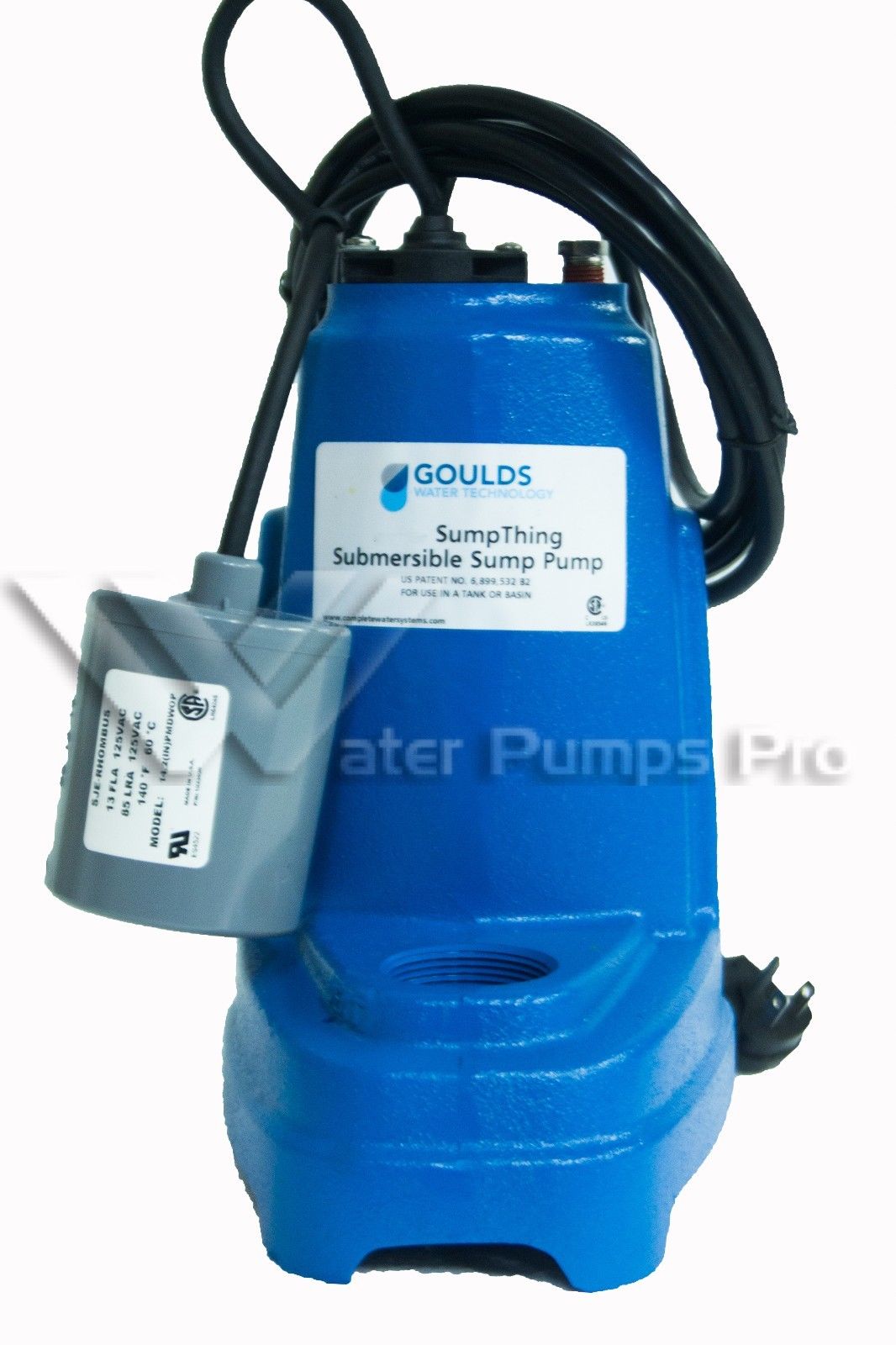 Goulds ST31A1 Submersible Sump Pump 1/3HP 115V "Sump Thing"