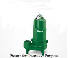 Myers WHR5-11C Series Sewage Pumps